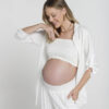 Camisa Gestante Basic Off White