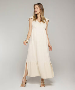 Vestido Gestante Longo Malha Naturale