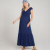 Vestido Gestante Comfy Malha com Torção