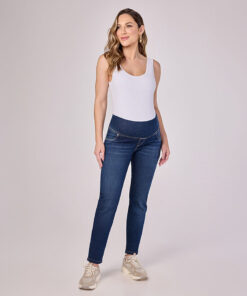 Calça Jeans Gestante Skinny Spesso