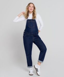 Macacão Gestante Jeans Classic