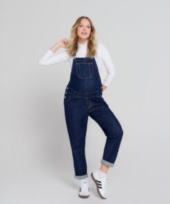Macacão Gestante Jeans Classic